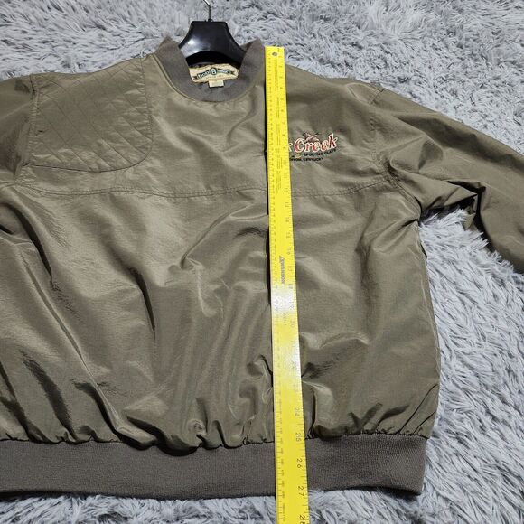 Bob Allen Shooting Jacket Adult Medium Green Elk Creek Hunt Club Kentucky Mens - Picture 7 of 9